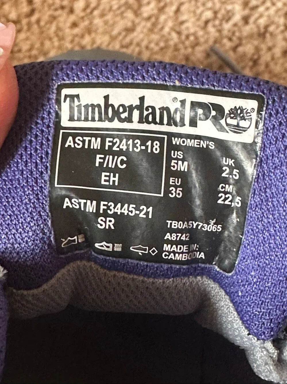 Timberland pro sneakers